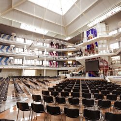 Blick in die Galahalle