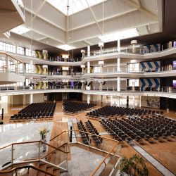 Blick in die Galahalle