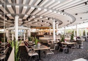 Blick in das Globe Restaurant